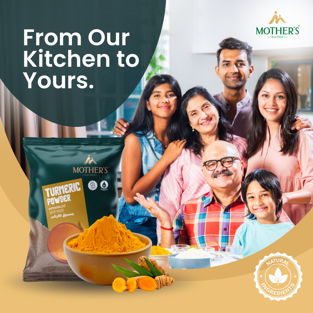 Mother’s Turmeric Powder is trusted by Families