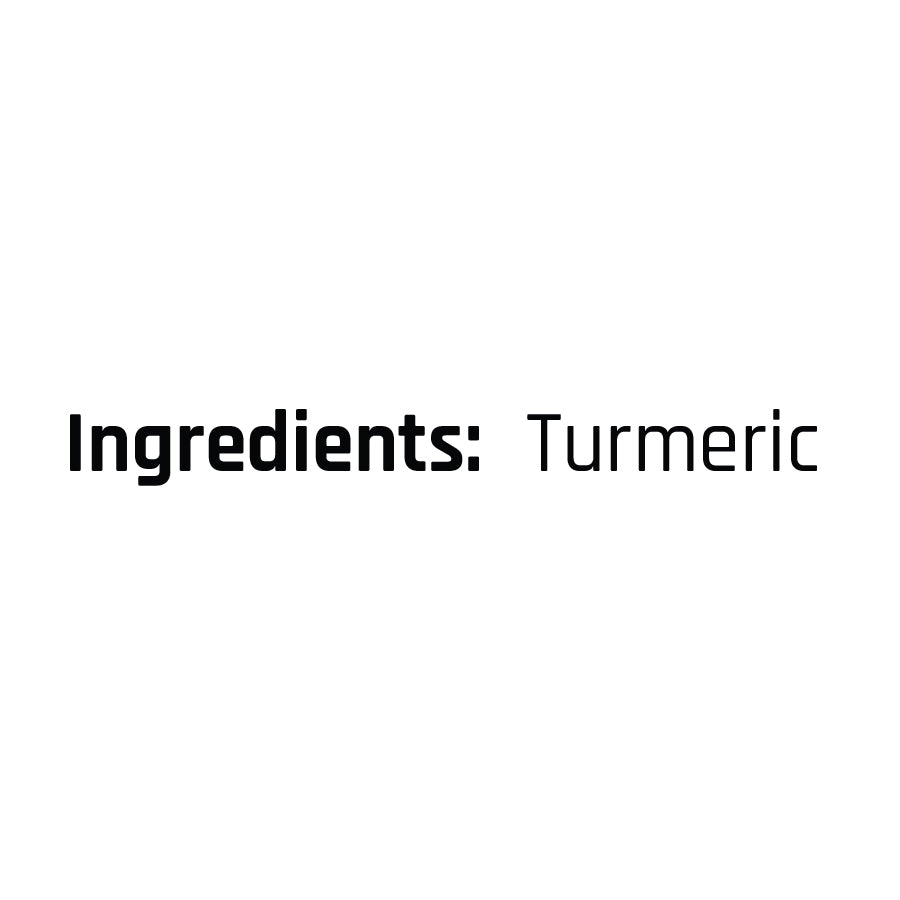 Mother's Turmeric Powder contains pure turmeric