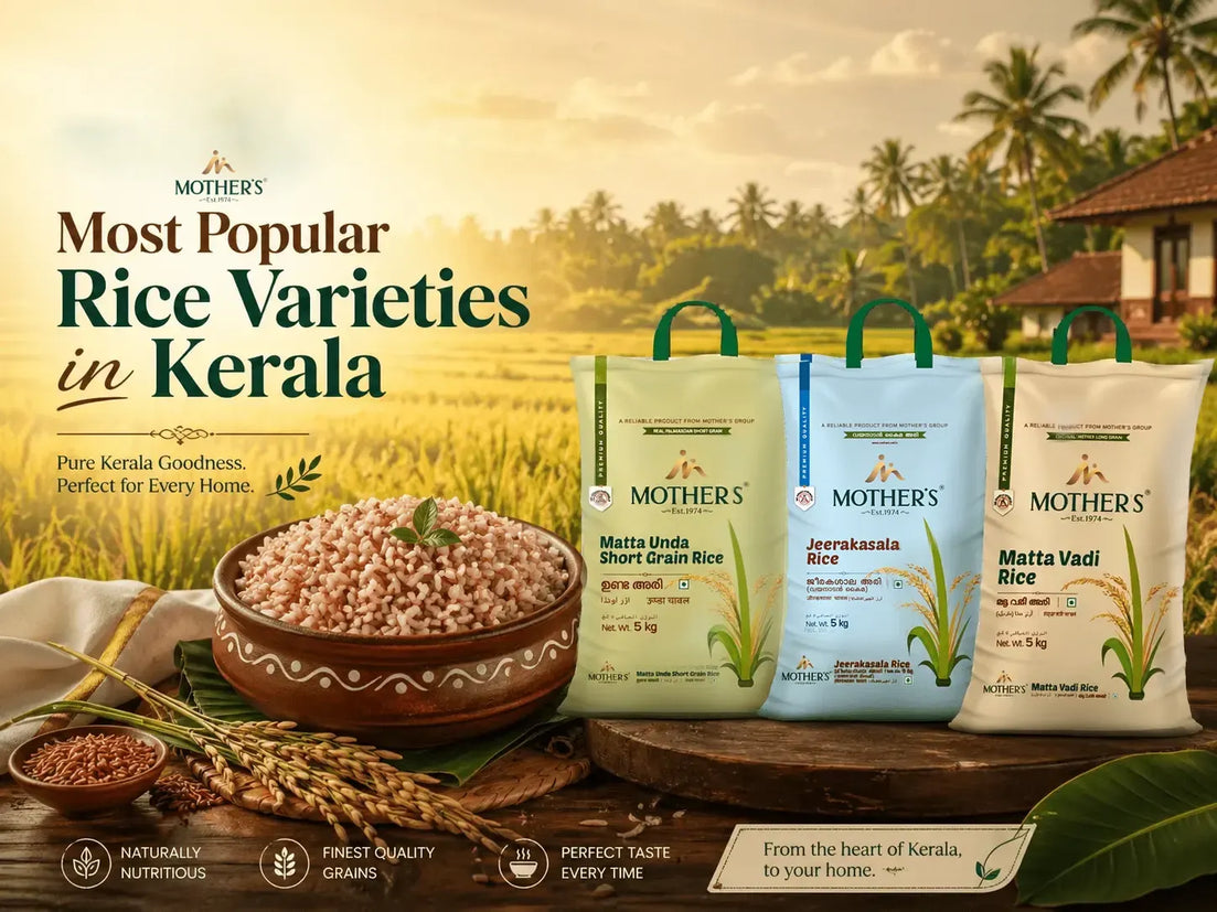 Most Popular Rice Varieties in Kerala