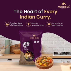 Mother’s Garam Masala acts as the core spice blend for Indian curries, delivering warmth, aroma, and depth to everyday cooking.