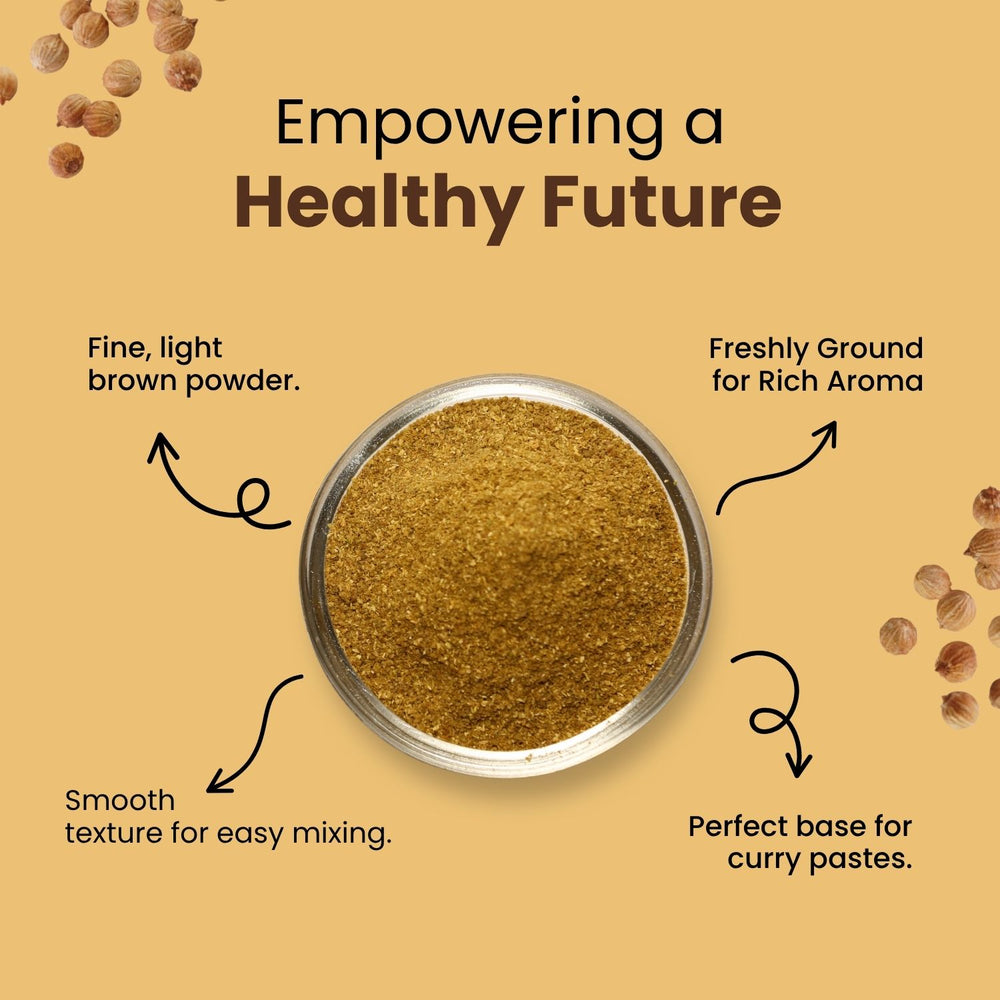 Daily cooking needs clean ingredients; Mother’s Coriander Powder is naturally processed to support wholesome everyday meals.