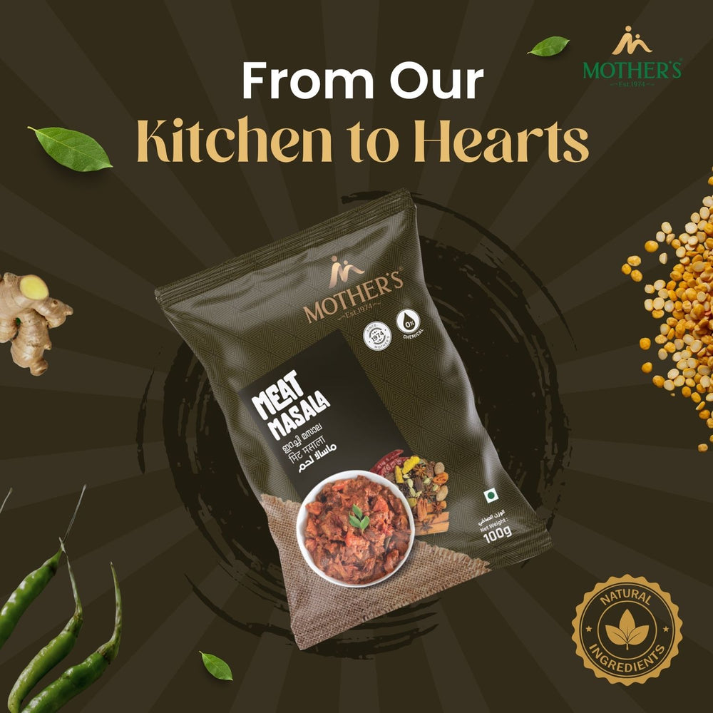 Daily cooking can feel inconsistent; Mother’s Meat Masala offers a dependable home-style taste for meat curries.